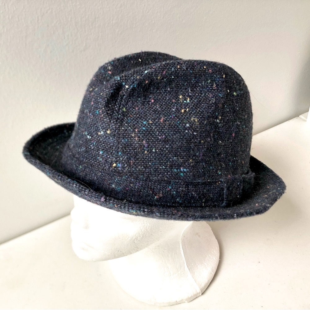 Dorfman Pacific Wool Blend Fedora Gray Size Small 6 3/4 - 6 7/8
